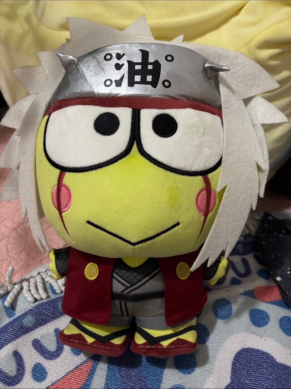 Naruto x Hello Kitty Master Jiraiya Plush -